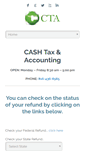 Mobile Screenshot of cashtaxandaccounting.com